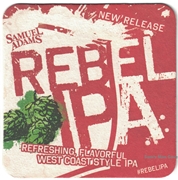 Samuel Adams Rebel IPA Beer Coaster