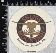 Snipes Mountain Brewing Coaster Snipes Mountain Brewing Coaster