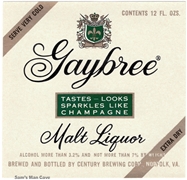 Gaybree Malt Liquor Label
