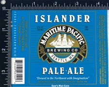 Maritime Pacific Islander Pale Ale Label