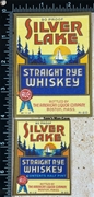Silver Lake Straight Rye Whiskey Label Set