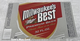 Milwaukee's Best Beer Label