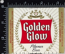 Golden Glow Pilsener Beer Label