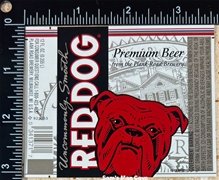 Red Dog Beer Label
