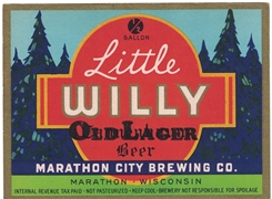 Little Willy Old Lager Beer IRTP Label