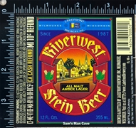 Lakefront Riverwest Stein Beer Label