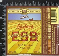 Lakefront ESB Ale Label