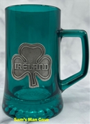 Ireland Green Glass Mug