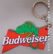 Budweiser Louie the Lizard Keychain