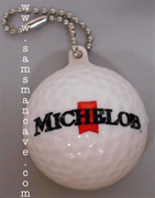 Michelob Golf Bottle Opener Keychain