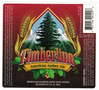 Timberline American Amber Ale Sticker Label