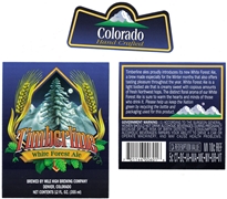 Timberline White Forest Ale Label