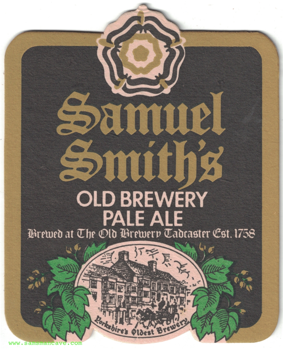 Samuel Smith Old Brewery Pale Ale Coaster Samuel Smith Old Brewery Pale Ale Coaster