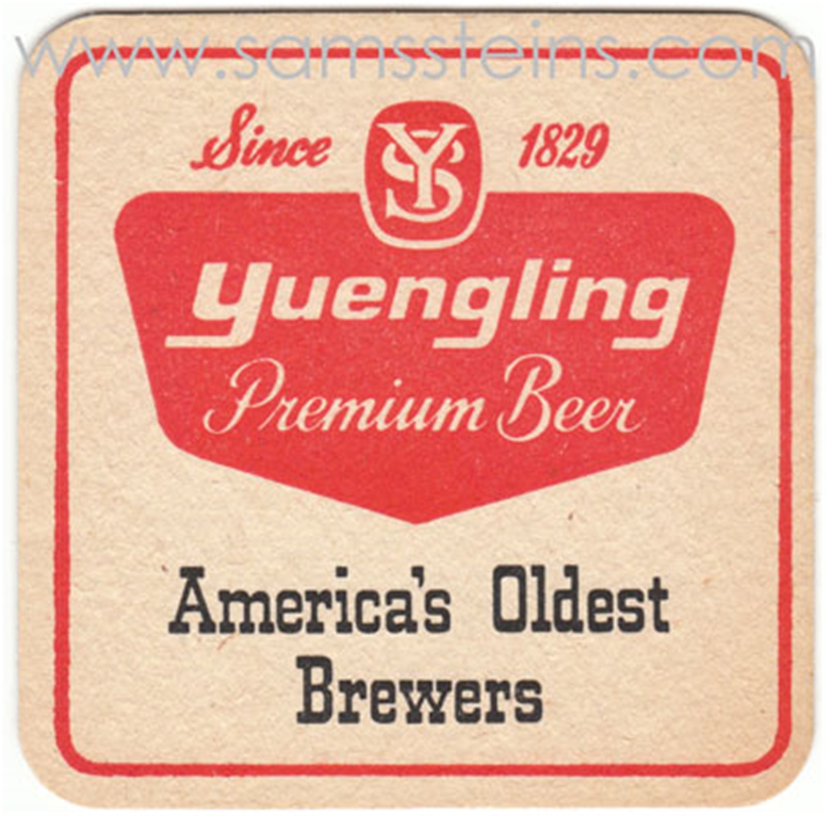 Yuengling America's Oldest Beer Coaster Yuengling America's Oldest Beer Coaster
