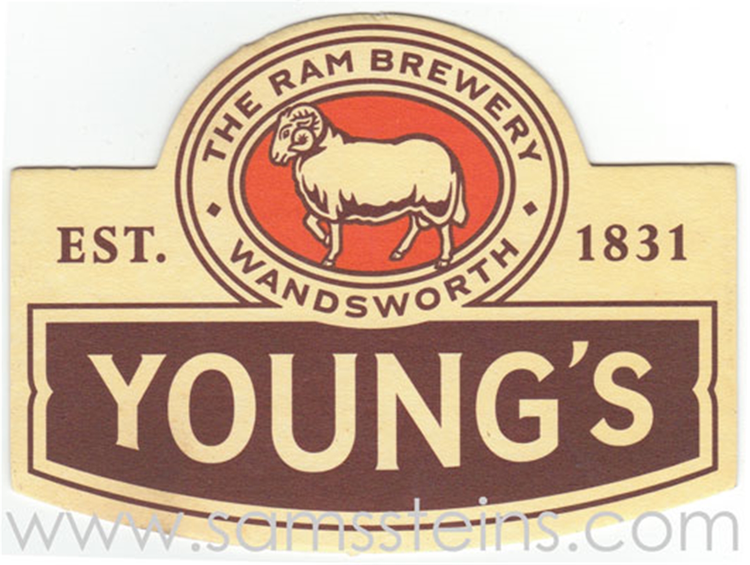 Youngs Beer Coaster