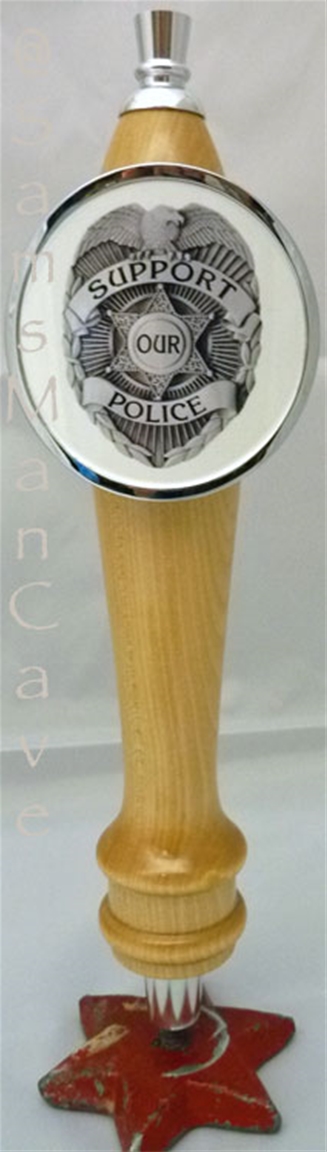 Police Badge Tap Handle