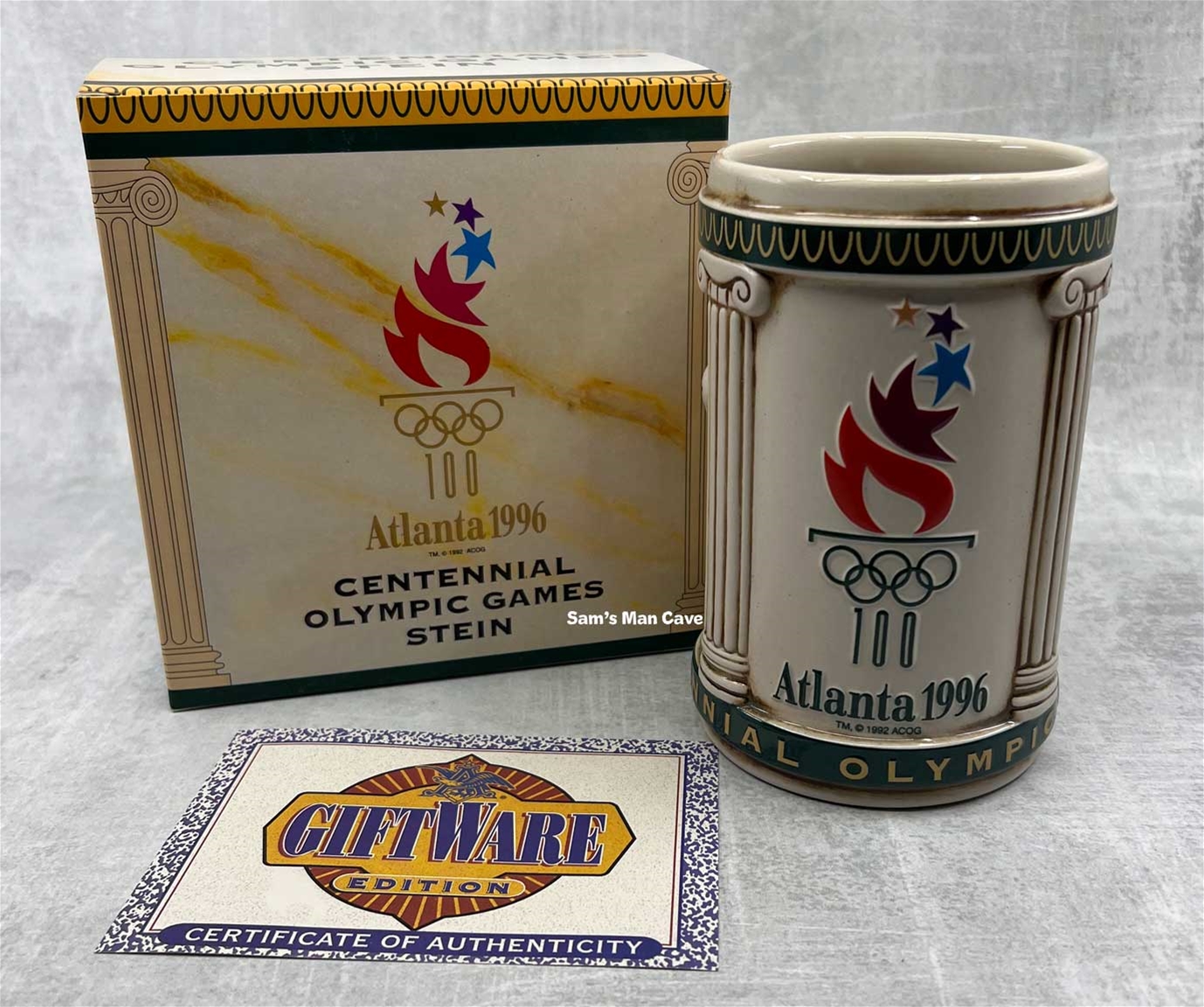 Budweiser 1996 Centennial Olympic Games Mug Budweiser 1996 Centennial Olympic Games Mug