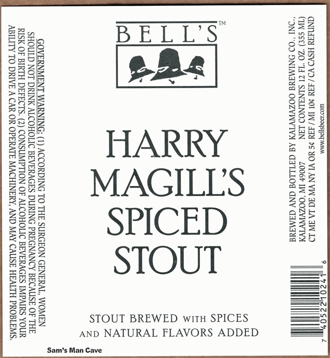 Bell's Harry Magill's Spiced Stout Label