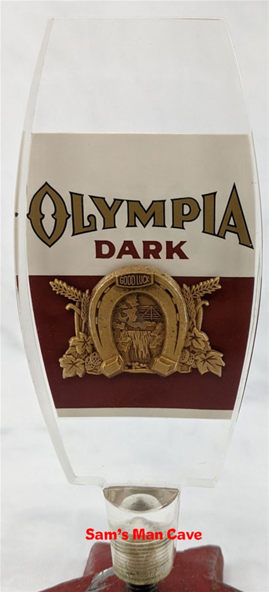 Olympia Dark Lucite Tap Handle