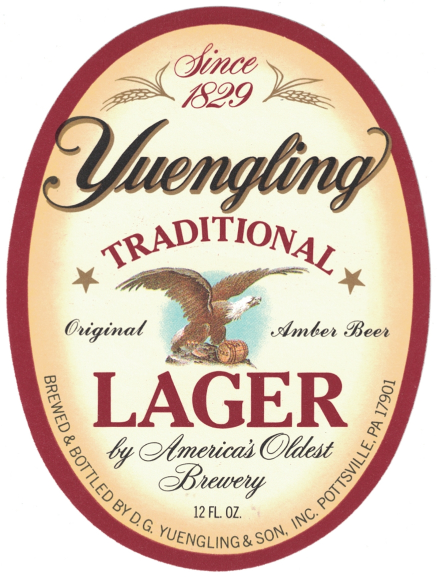 Yuengling Lager Beer Label