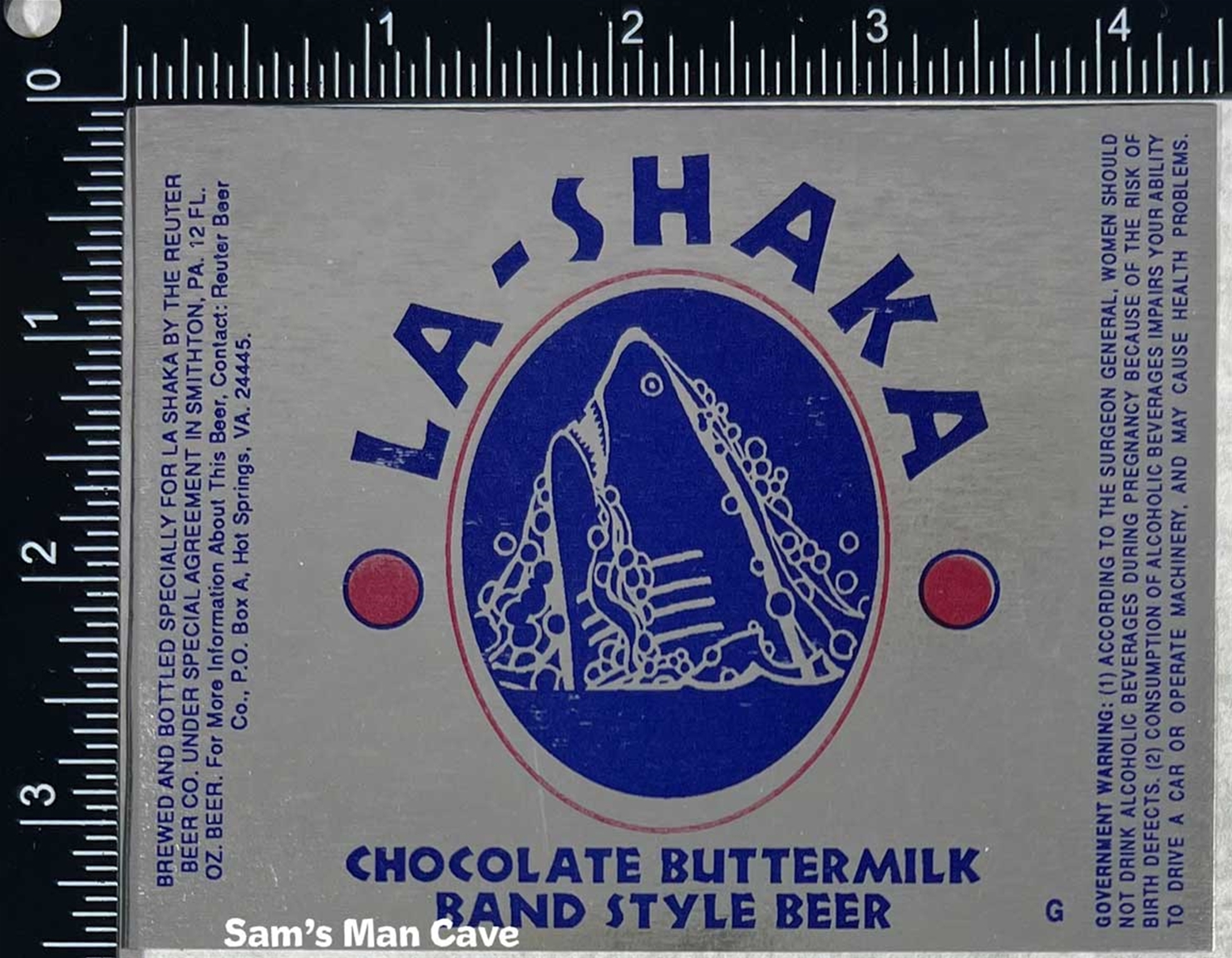 LA-Shaka Beer Label