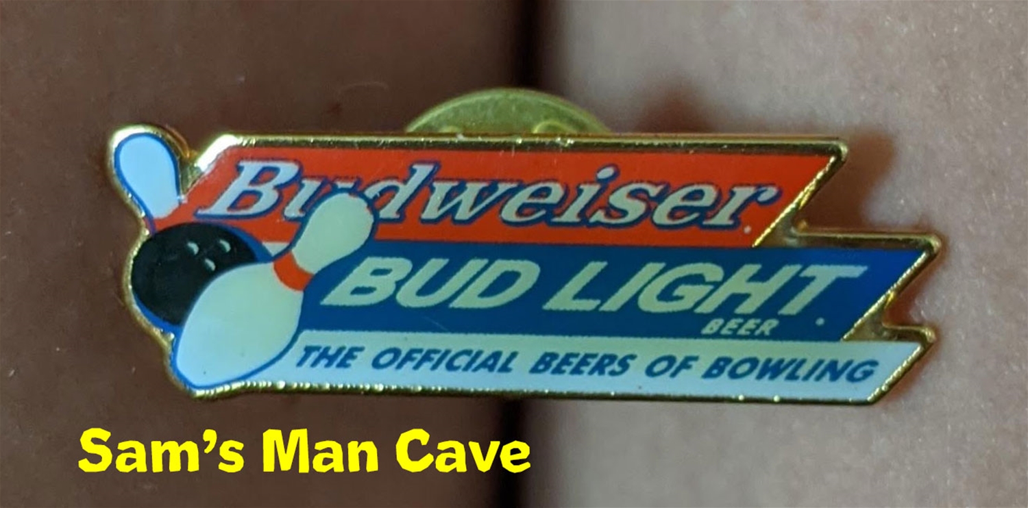 Budweiser Bud Light Bowling Pin