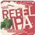 Samuel Adams Rebel IPA Beer Coaster front of coaster