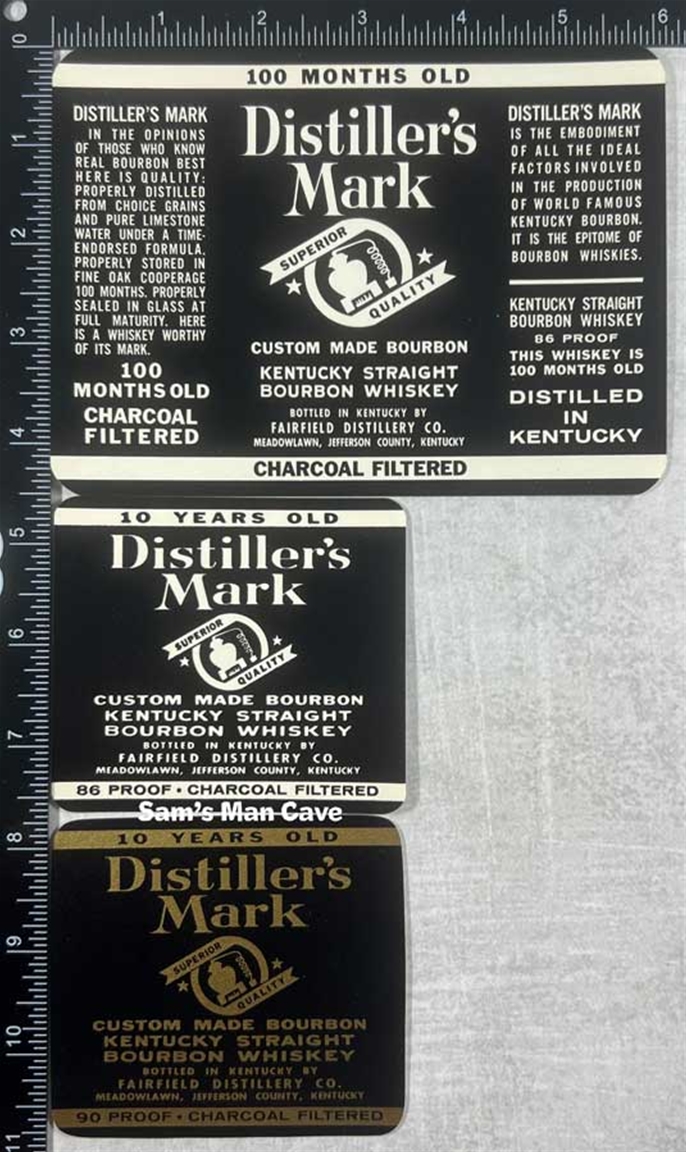 Distiller's Mark Label Set