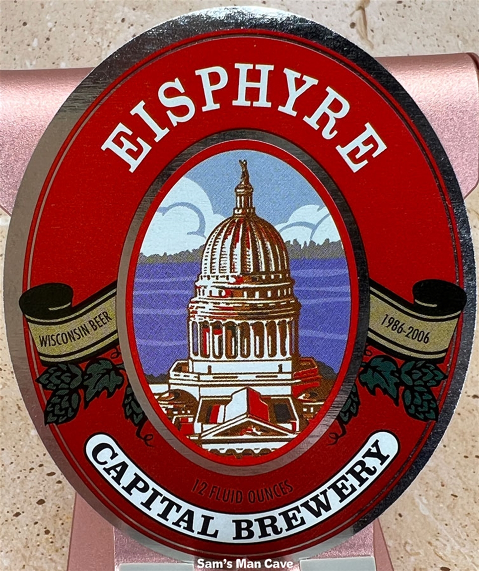 Capital Brewery Eisphyre Beer Label