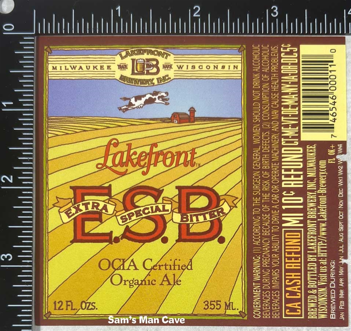 Lakefront ESB Ale Label