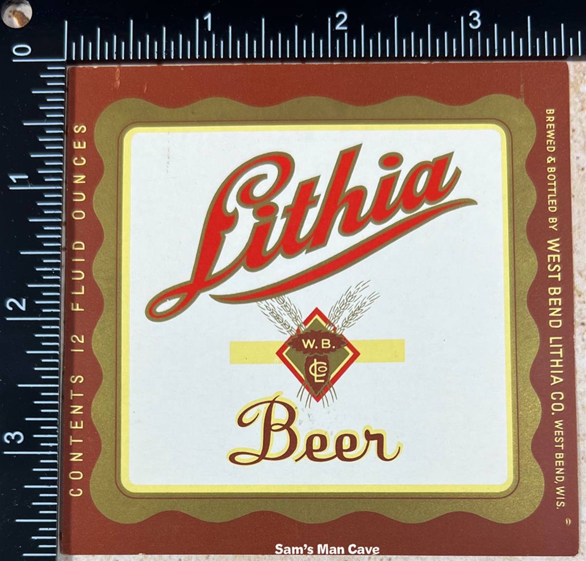 Lithia Beer Label