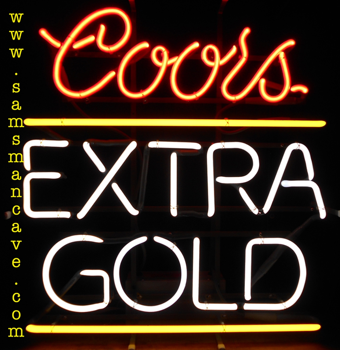 Coors Extra Gold Neon