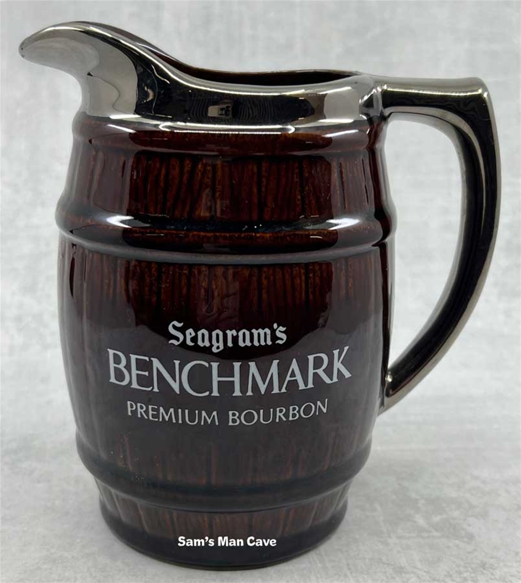Seagram's Benchmark Premium Bourbon Pitcher