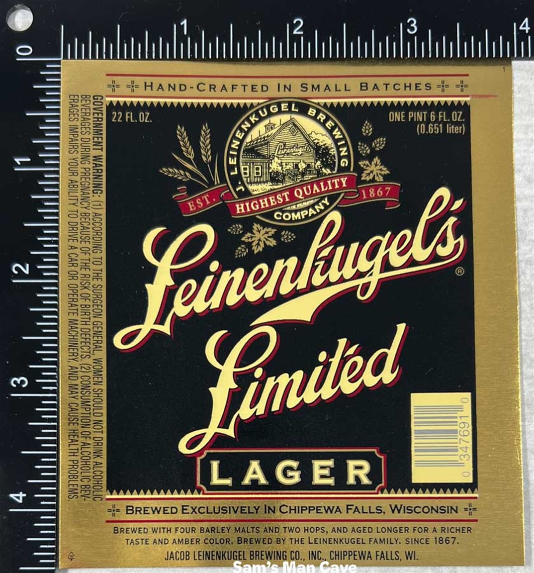 Leinenkugel's Limited Lager Label
